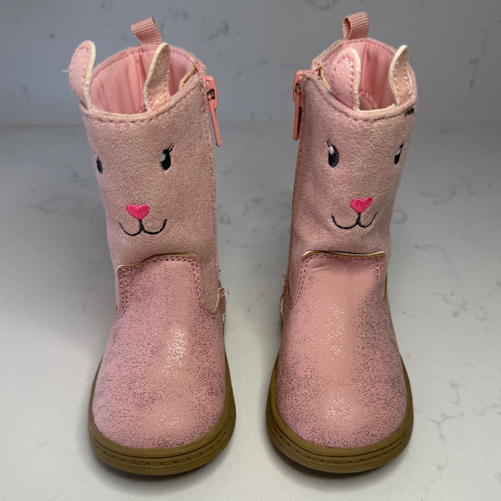 Carter's Pink BABY BOOTS size 4